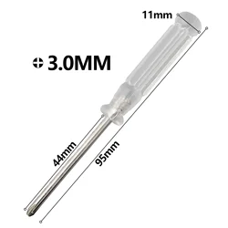 1pc Cross/slotted Screwdriver 95mm/3.74Inch Mini 45#steel For Disassemble Toy Small Item Repair Tool Screwdriver Accessories