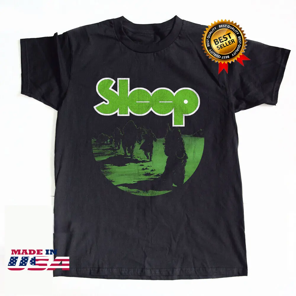 Sleep Band Dopesmoker Album Unisex Cotton Black T-shirt Size S-4XL TT746