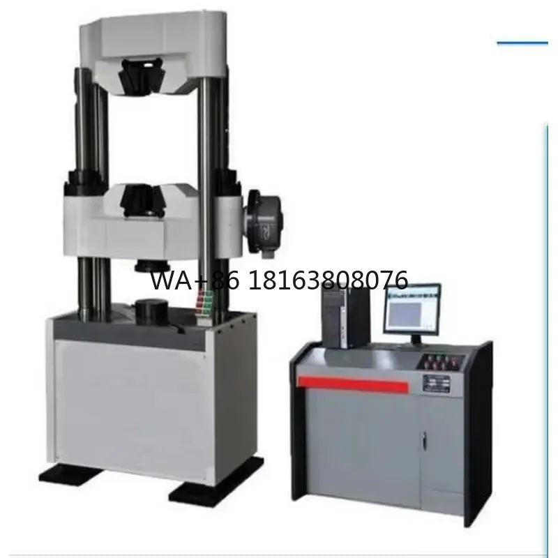 GB/T16491 Servo Electric Motor Hydraulic Servo Universal Testing Machine 1000KN Capacity Computer-Controlled Universal Tester