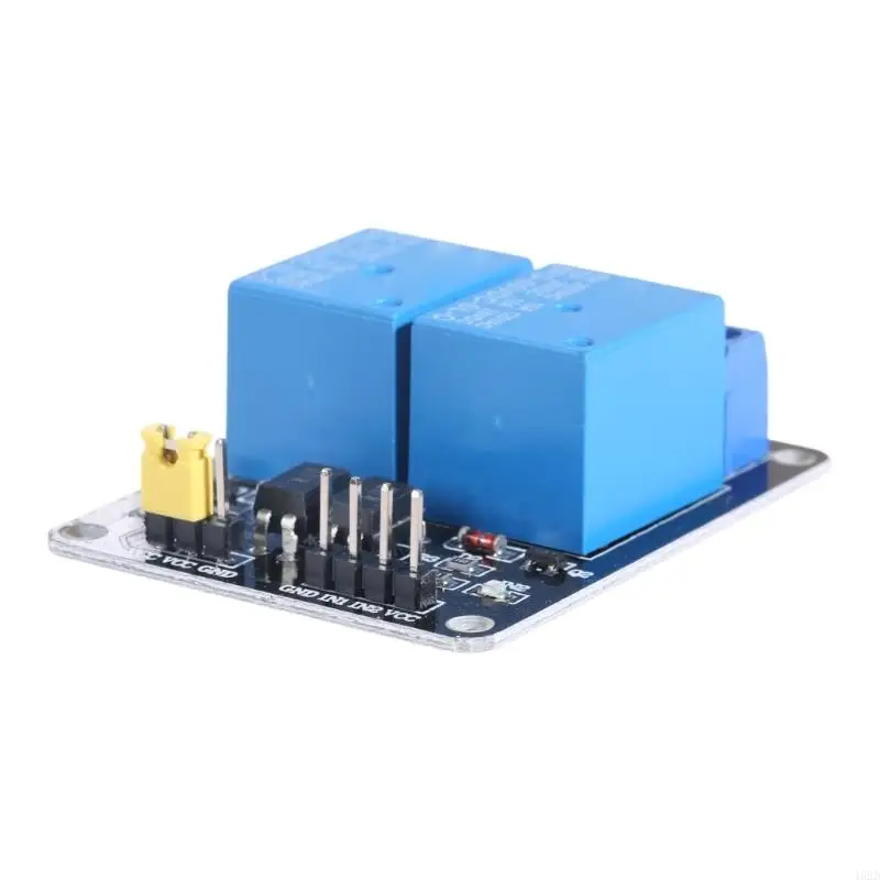 462d 1pc 5v 2 Módulo relé dois canais com optocoupler para pic braç avr