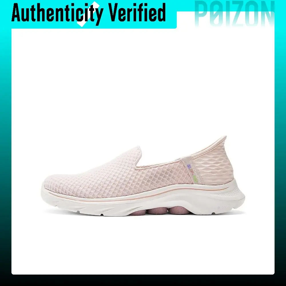 Skechers Women's GO WALK Low top Casual Athletic Shoes Women's Light Pink 125228-LTPK