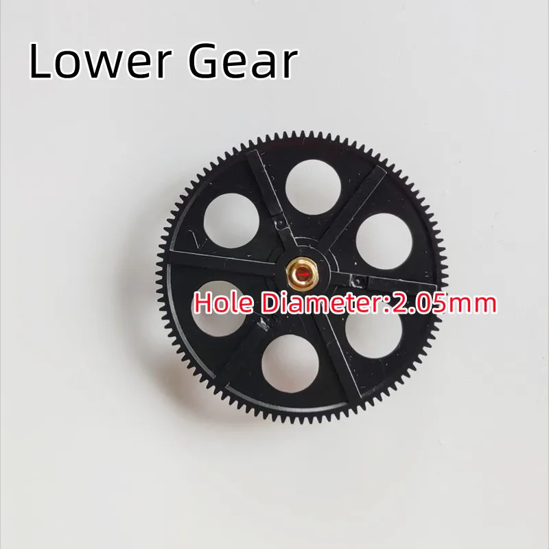 2PCS as Showing Main Gear Upper Lower A B 4.1CM 41MM 0.4M 100T For LH1306 R/C Helicopter Rc Spare Parts Accessories