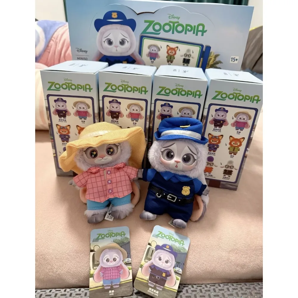 Disney Zootopia Blind Box Judy Nick Enamel Blind Box THE MOVIE REVO SERIES ZOOTOPIA BY JUDY HOPP Action Figure