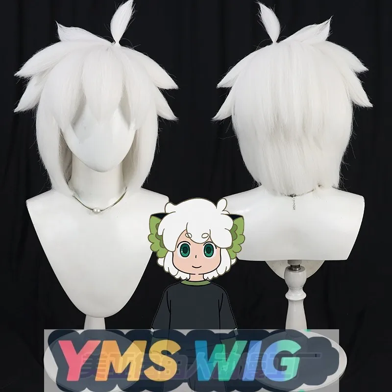 

[YMS WIG] Luo Xiaohei War 2 Luo Xiaohei Cos Wig Black And White Two-color Fluffy Silk Bold Scalp