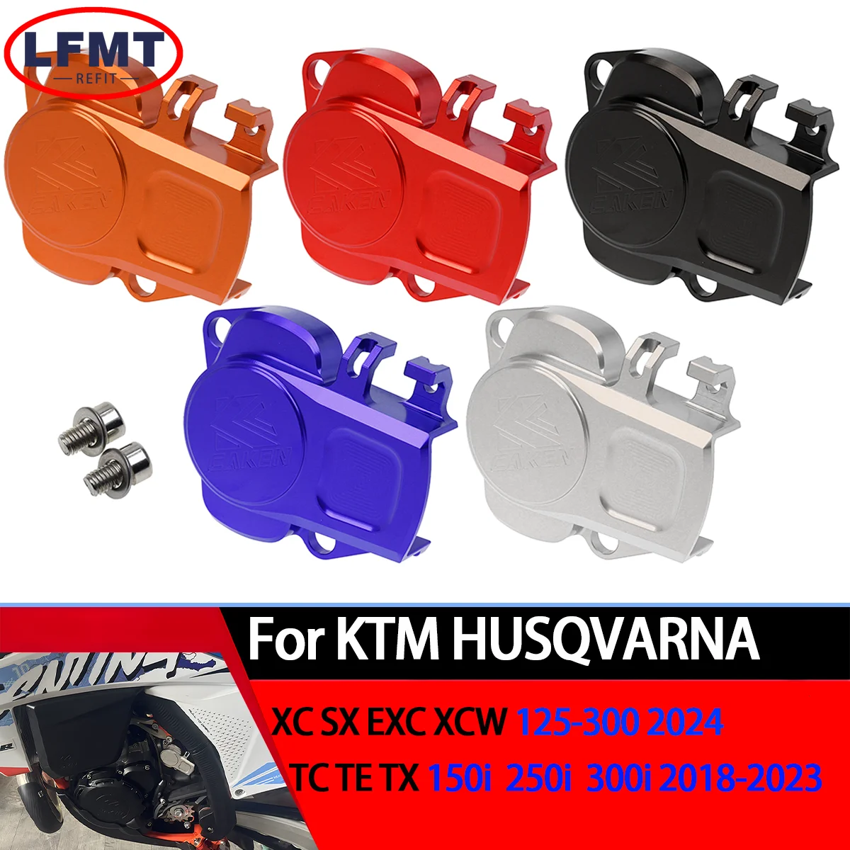

Motorcycle Accessories Carburetor Solenoid Valve Protective Cover For Husqvarna TC 125 TE 250i TX 300i 2024 KTM SX XC EXC XC-W