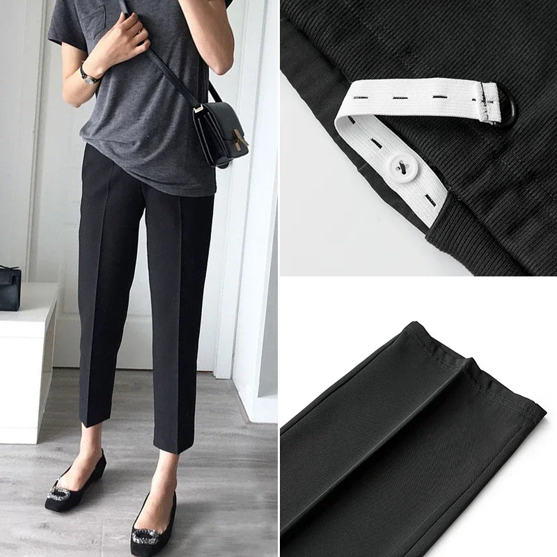 Maternity Work Pants Pregnancy  Extender Office Wear Clothing Fashion  Trousers Adjuster Premama  Clothes