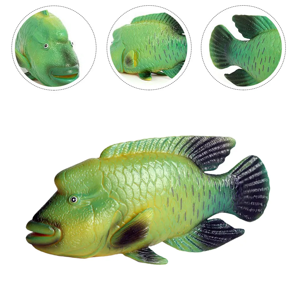 

Fish Model Animal Figurines Ornament Sea Toys Simulated Decorations Colorful Realistic