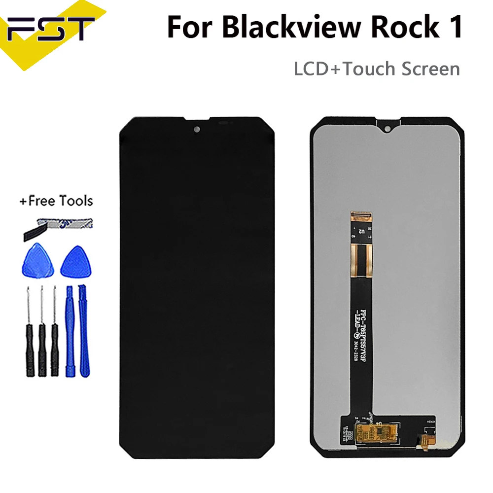 For BLACKVIEW Rock 1 LCD Display+Touch Screen Replacement 100% Tested Work Screen Blackview Rock1 Rock2 LCD Screen