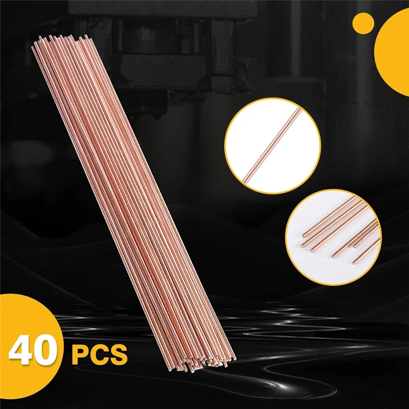 Hastes de brasagem de bronze de cobre de A03F-40 Pcs para refrigeração HVAC de máquinas elétricas para ar condicionado