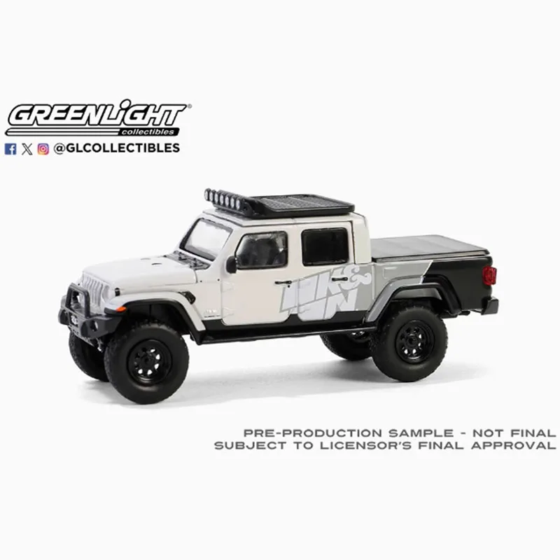 Greenlight Diecast escala 1:64 2020 2021 Jeep's gladiador vehículo de aleación modelo de coche colección estática decorado regalos de vacaciones