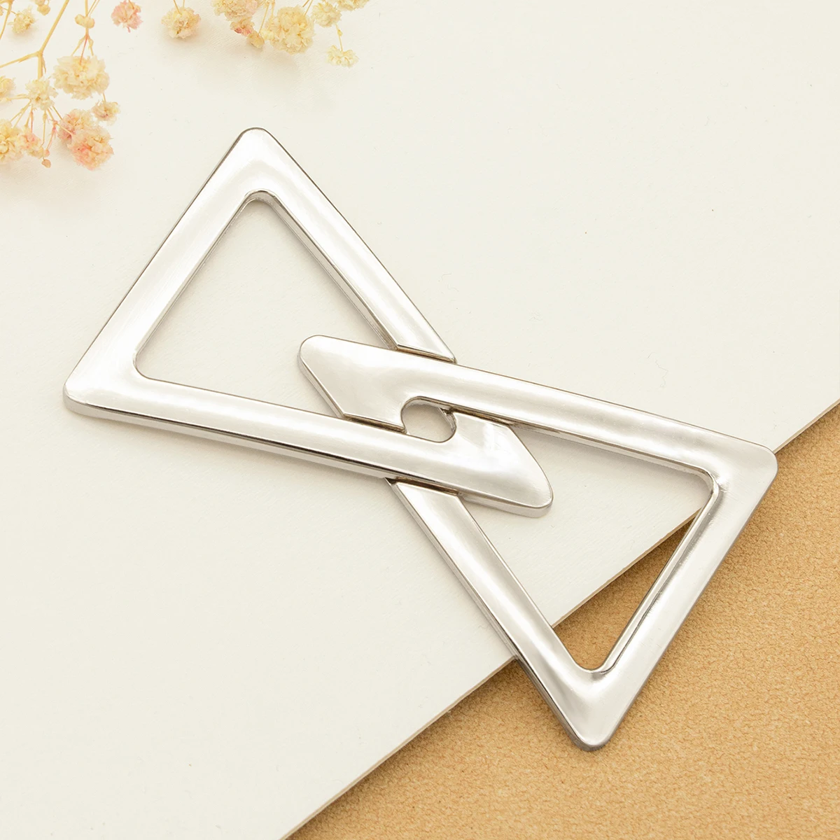 YD0002 Golden Silvery Metal Belt Buckles Coat Waist Band Clasps Decoration Down Jacket Hooks DIY Repair Sewing Accessory Buckle