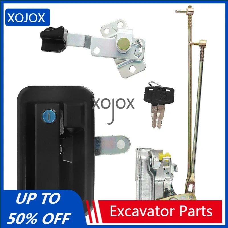 

XOJOX Excavator accessories Sany sy135-9 215-8s 215 9 245h 235 9 door lock assembly handle