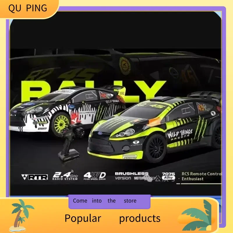 

Rlaarlo Xts F10 RC Car 1/10 Scale Electric Remote Control Four-Wheel Drive Rally Off-Road Vehicle Toy for Birthday Gift