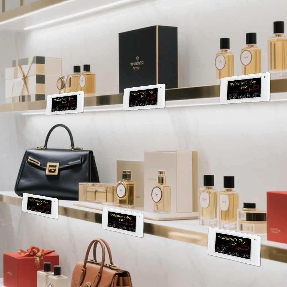 2.13 Inch Display Price Tag ESL System E-ink E-paper Price Label Electronic Shelf Label for Retail