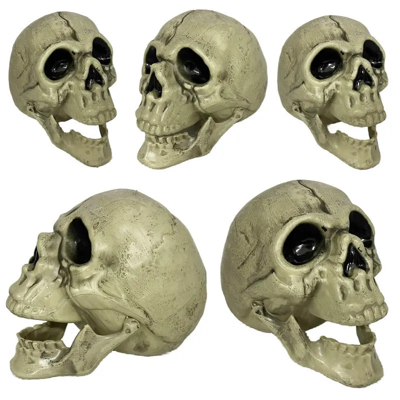 

Halloween ghost skull creative props scary funny tricky props skull ornament decoration