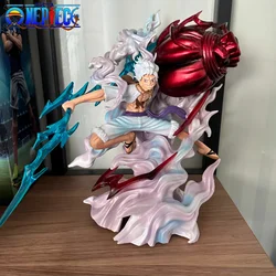 One Piece Anime Figure 35cm Nika Gear 5 Luffy Action Figurine Pvc Statue Model Decoration Collection Doll Toy Gifts