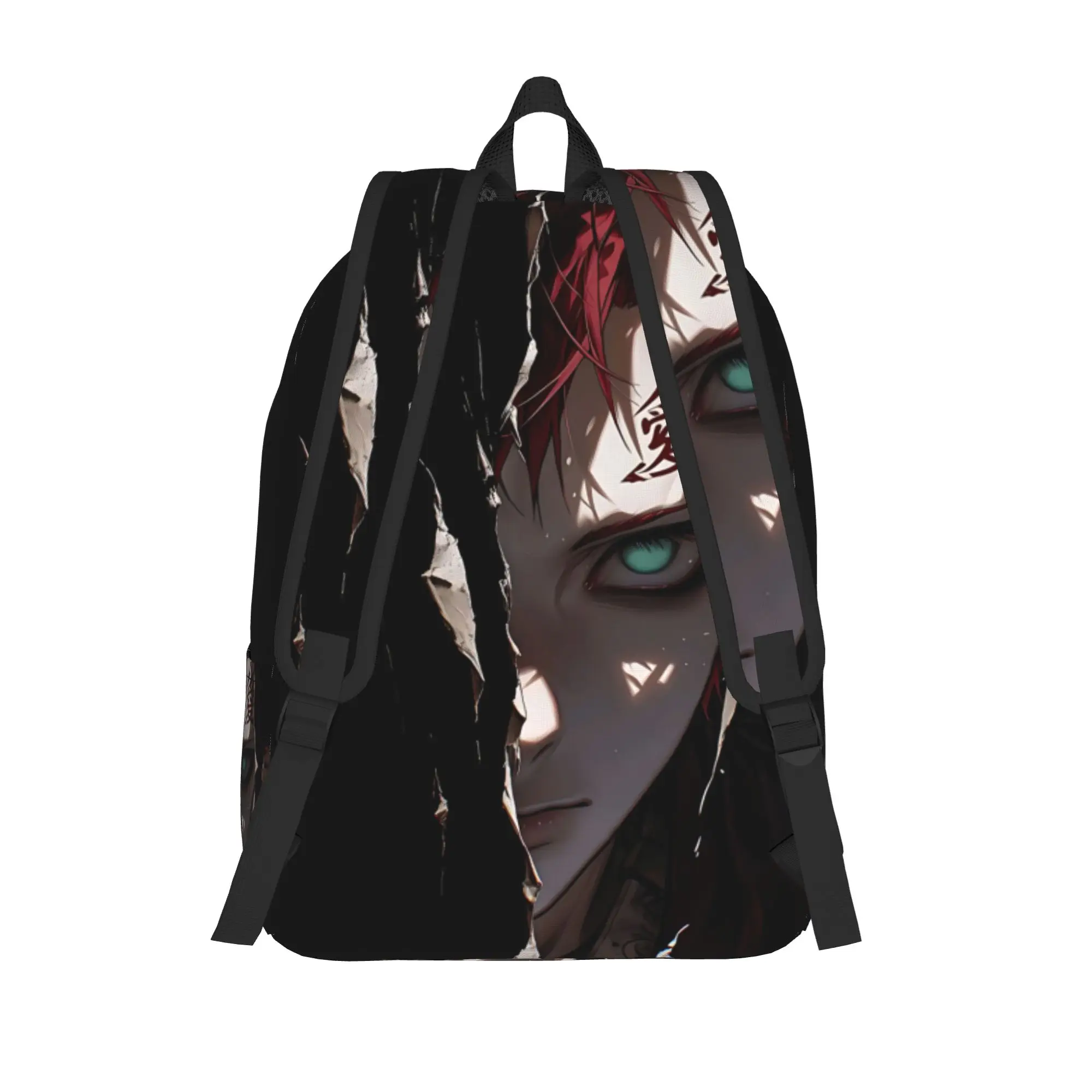 Fashion Naruto Anime Theme Backpack  Mochilas High Street Campus Zipper Closure Rucksack