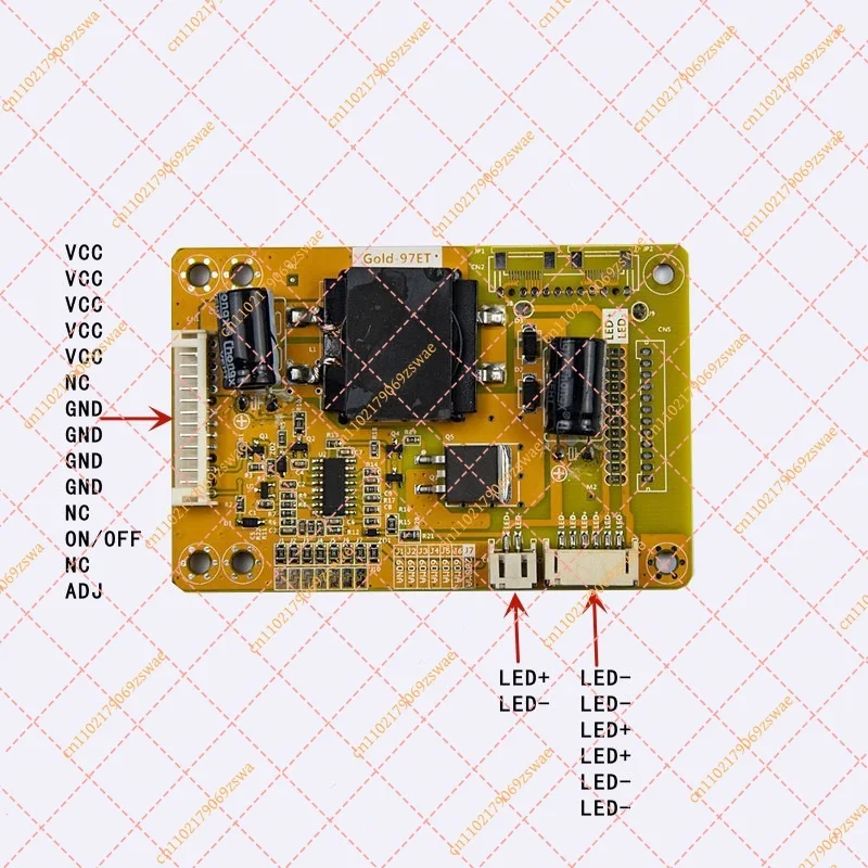 Gold-97E Universal LED Backlight Driver - 26-55 Inch LCD TV Constant Current Boost Board