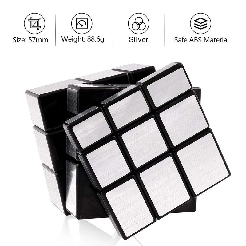 MoYu Meilong Mirror Magic Cube Professional 3x3 2x2 Special 3×3 Speed Puzzle Children's Toy 3x3x3 Original Hungarian Cubo Magico