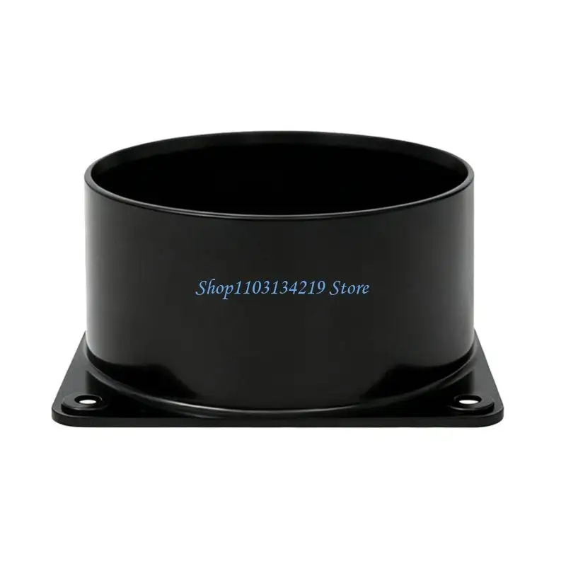 N5KC Straight Air Vent Duct Connectors Flange Easy Installation Air Outlet Adapter Plastic Ducting Tool Flange Enduring