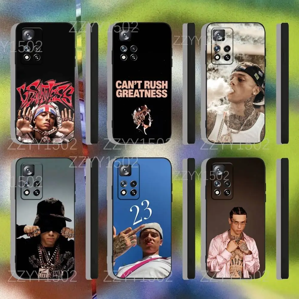 

C-Central Cee CAN'T RUSH GREATNESS Phone Case For Samsung S25,S24,Ultra,S20,S30,Plus,S22,S23,Ultra,Plus,5G Black Silicone Soft