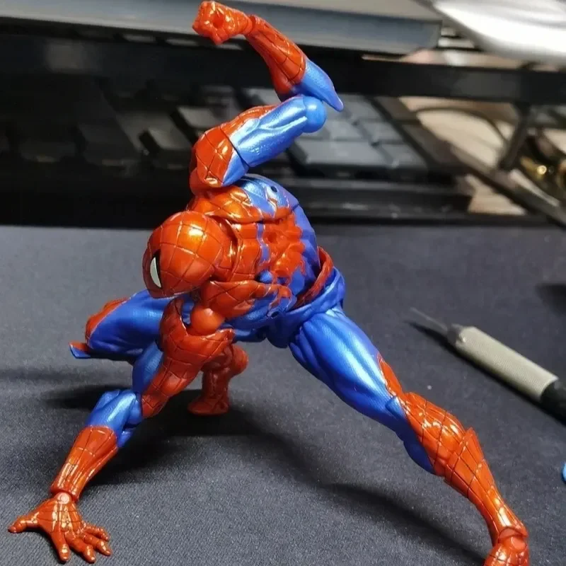 أنيمي KAIYODO الرجل العنكبوت Ver 2.0 KO عمل أرقام أطقم منمذجة دمية سطح المكتب زخرفة الديكور العصرية اللعب مفاجأة هدية الهالوين #5