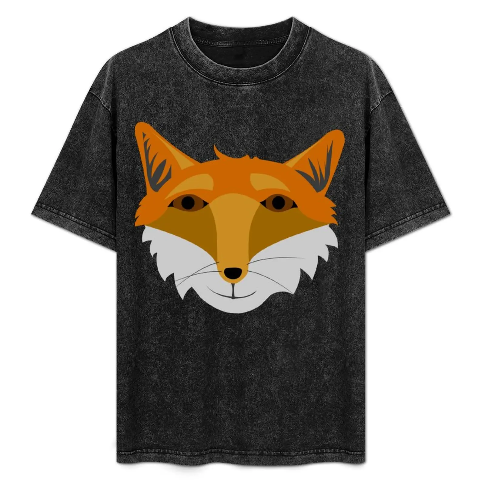 

Fox face T-Shirt t shirts for man pack cotton cotton t shirt man T-Shirt