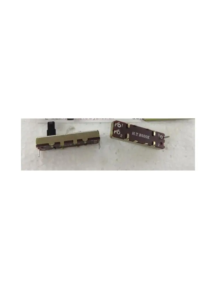 Hot sales 1pcs/lot HT 3.5 cm straight single-pole potentiometer B500K handle length 10MM