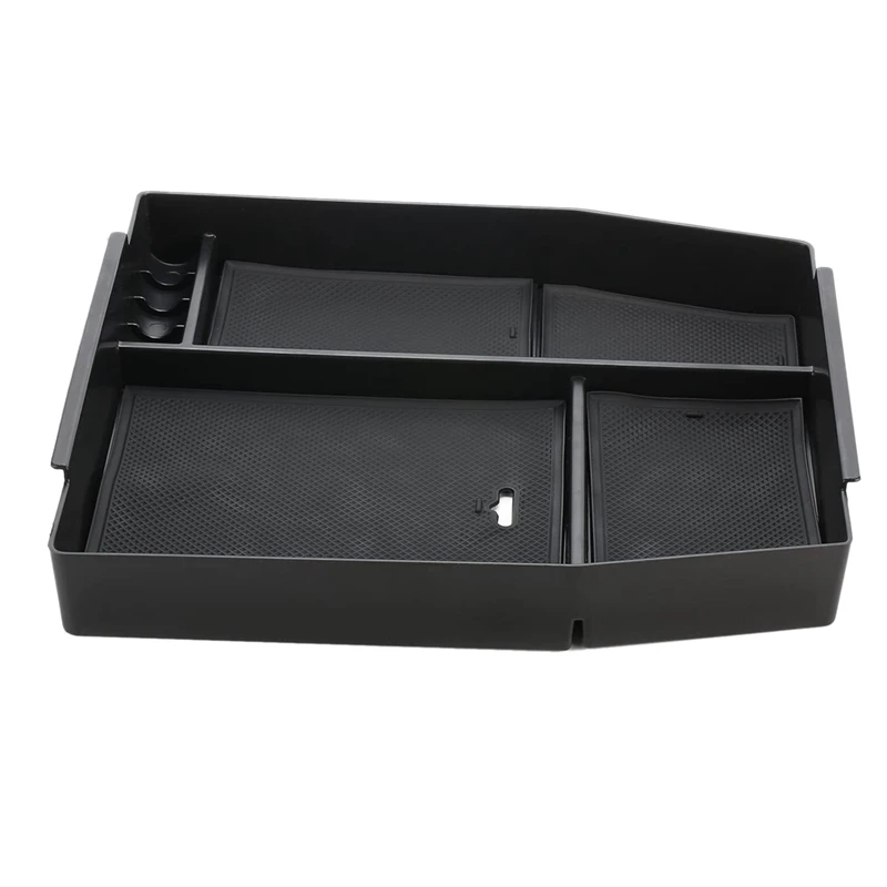 Center Console Organizer Storage Tray Compatible With For Ford F150 2015-2021 Armrest Console Secondary Accessories Box