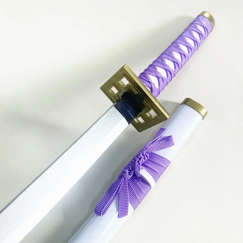 Anime Bleach Katana Holz-Ninja-Klinge Aizen Sousuke Cosplay-Requisite Schwert in Originalgröße Japanisches Katana Samurai-Säbel Spielzeug Geschenk – Detail 5