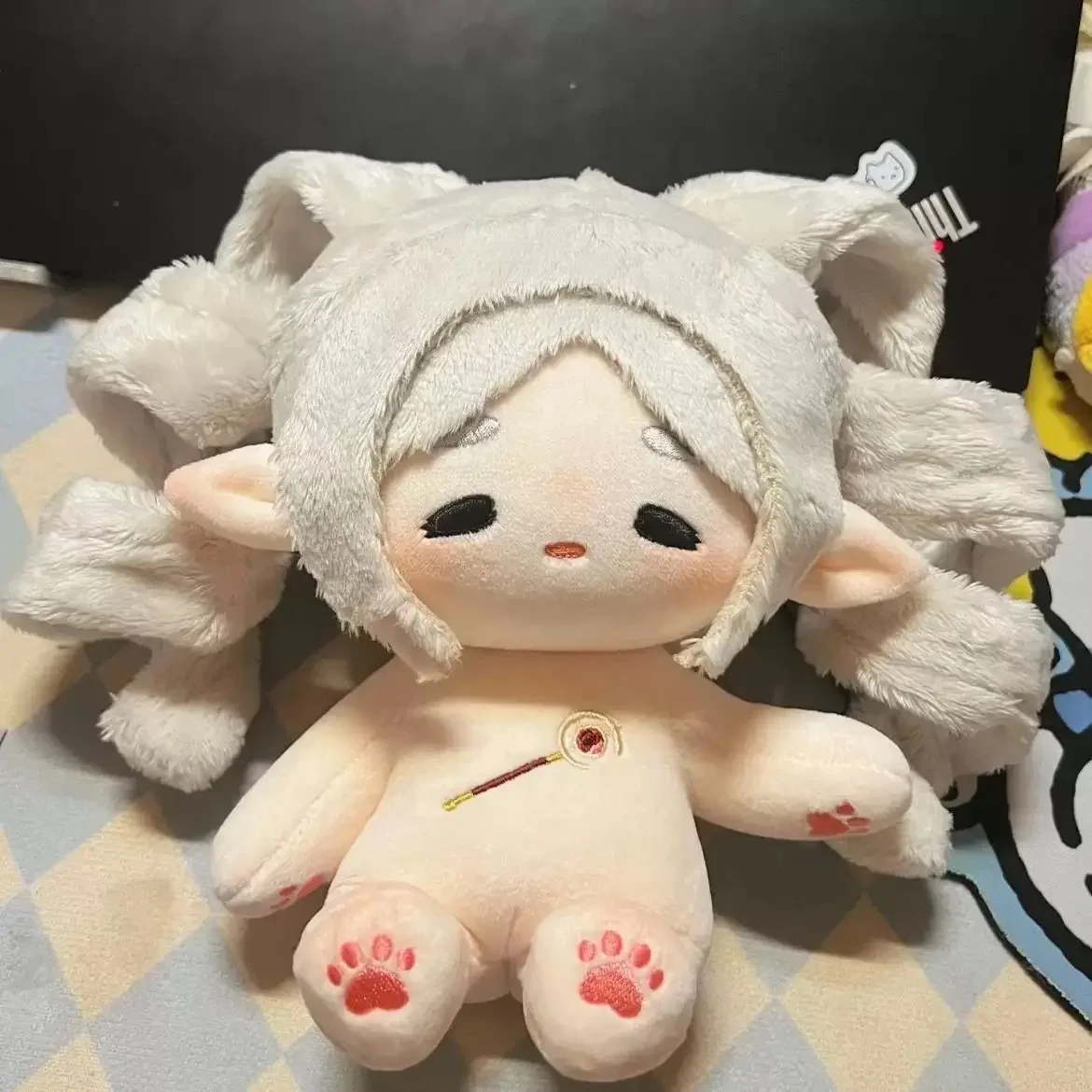 Anime Kawaii Ragazze Frieren Attributo Bambola di Cotone Peluche Peluche Figura di Peluche Giocattoli Della Mascotte Cuscino Cosplay Regali Di Compleanno 20 CM