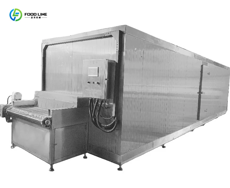 Factory Price The Best Price Industrial Freezer/Tunnel IQF Quick Freezer Deep Freeze for Chicken Feet/Duck Palm Customized