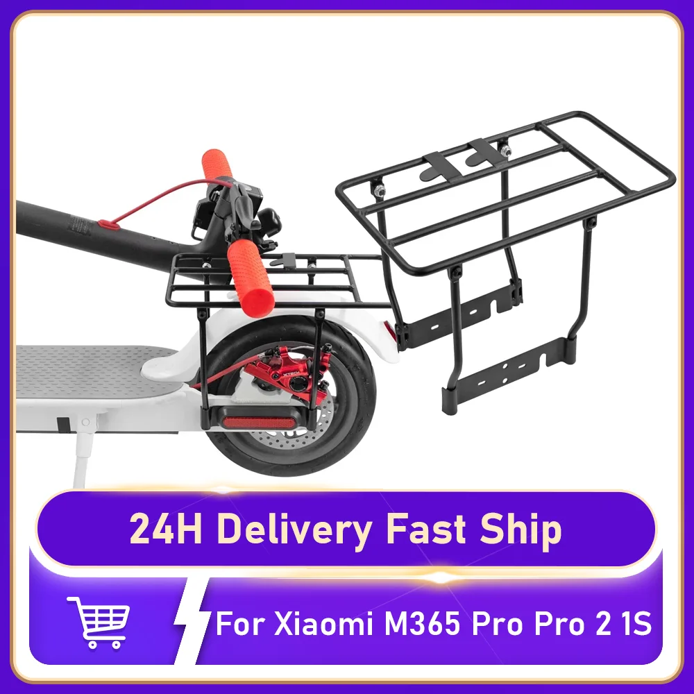 

Steel Thickened Luggage Rack for Xiaomi M365 Pro Pro 2 1S MI3 E-Scooter Cargo Rack Rear Storage Rack with Screws Tool Attachment