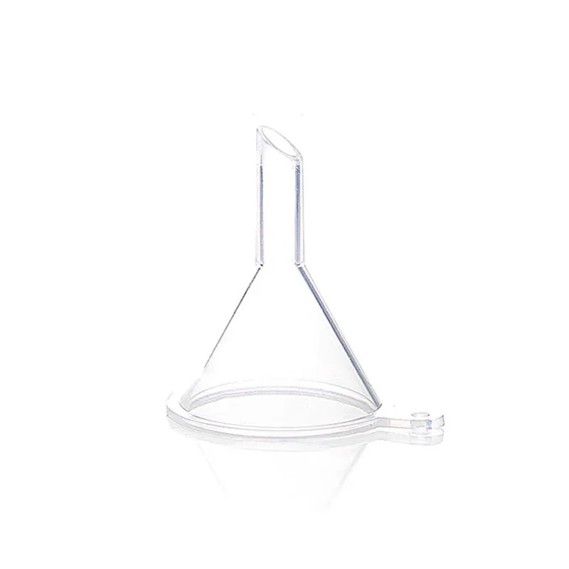 5pcs Plastic Transparent Small Funnel For Lab Perfume Diffuser Bottle Mini Liquid Oil Funnels Laboratory Supplies Tools ﻿