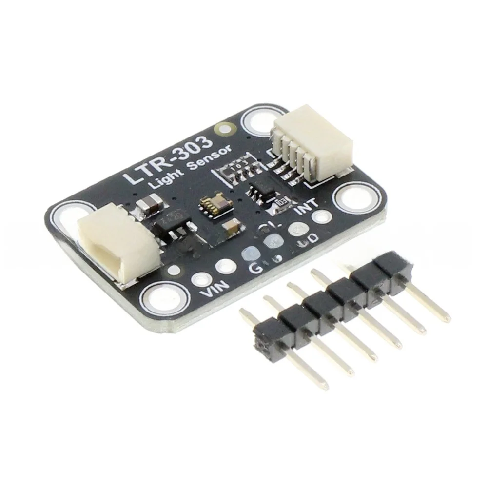 LTR 303 For light Sensor Module with 4 Auto Switching Ranges 3V to 5V Supply and Compact 25.4mm x 17.8mm x 5mm Size