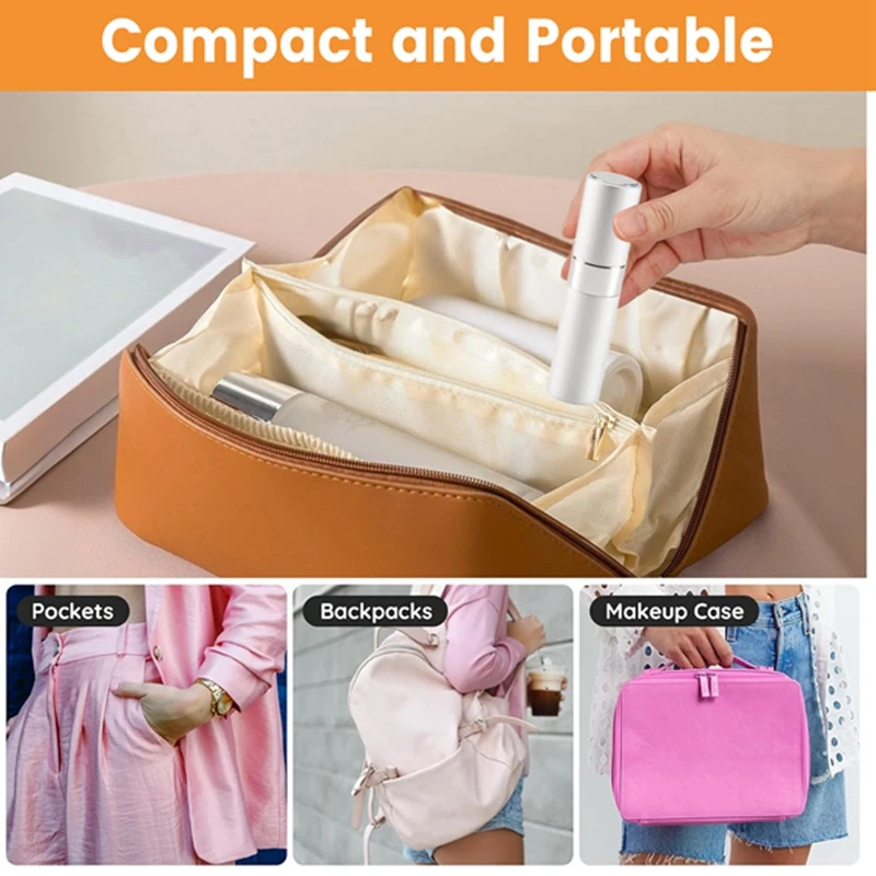 A55X-8 Ml Viagem Portátil Mini Garrafa Recarregável Vazio Perfume Atomizador