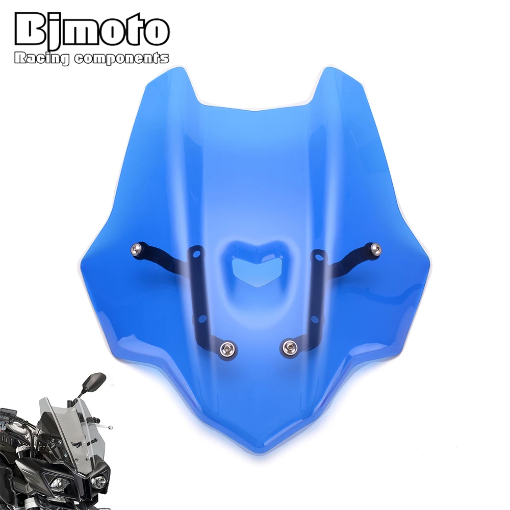 

Windshield Windscreen For Yamaha FZ10 MT10 FZ-10 MT-10 Motorcycle Wind Deflector Screen Fairing FZ MT 10 With Brackets