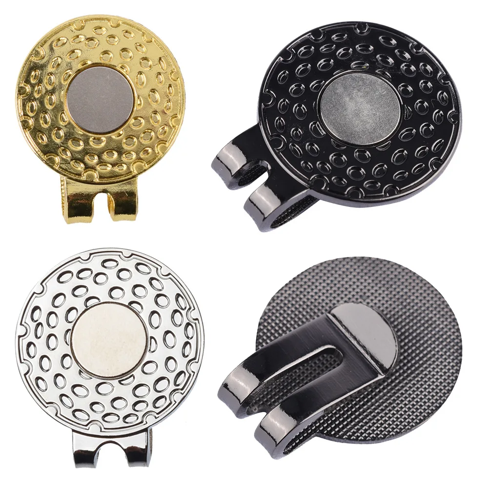 Magnetic Golf Hat Clip Metal Golf Marker Golf Position Mark Clip Accessories