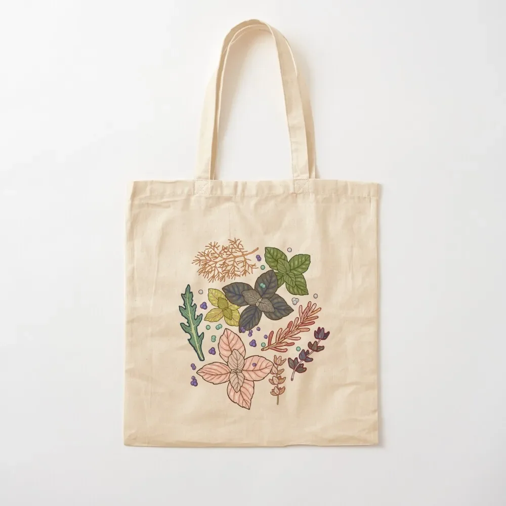 mysterious herbs Tote Bag tote bag woman shopper bag women canvas shopping cloth woman