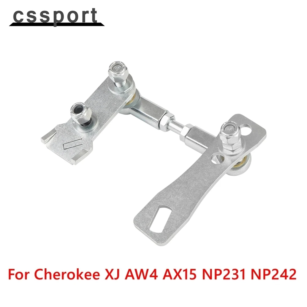 

Комплект рычагов раздаточной коробки из нержавеющей стали Competitive с деталями трансмиссии Jeep Cherokee XJ Comanche MJ 1986-2001, серебристый