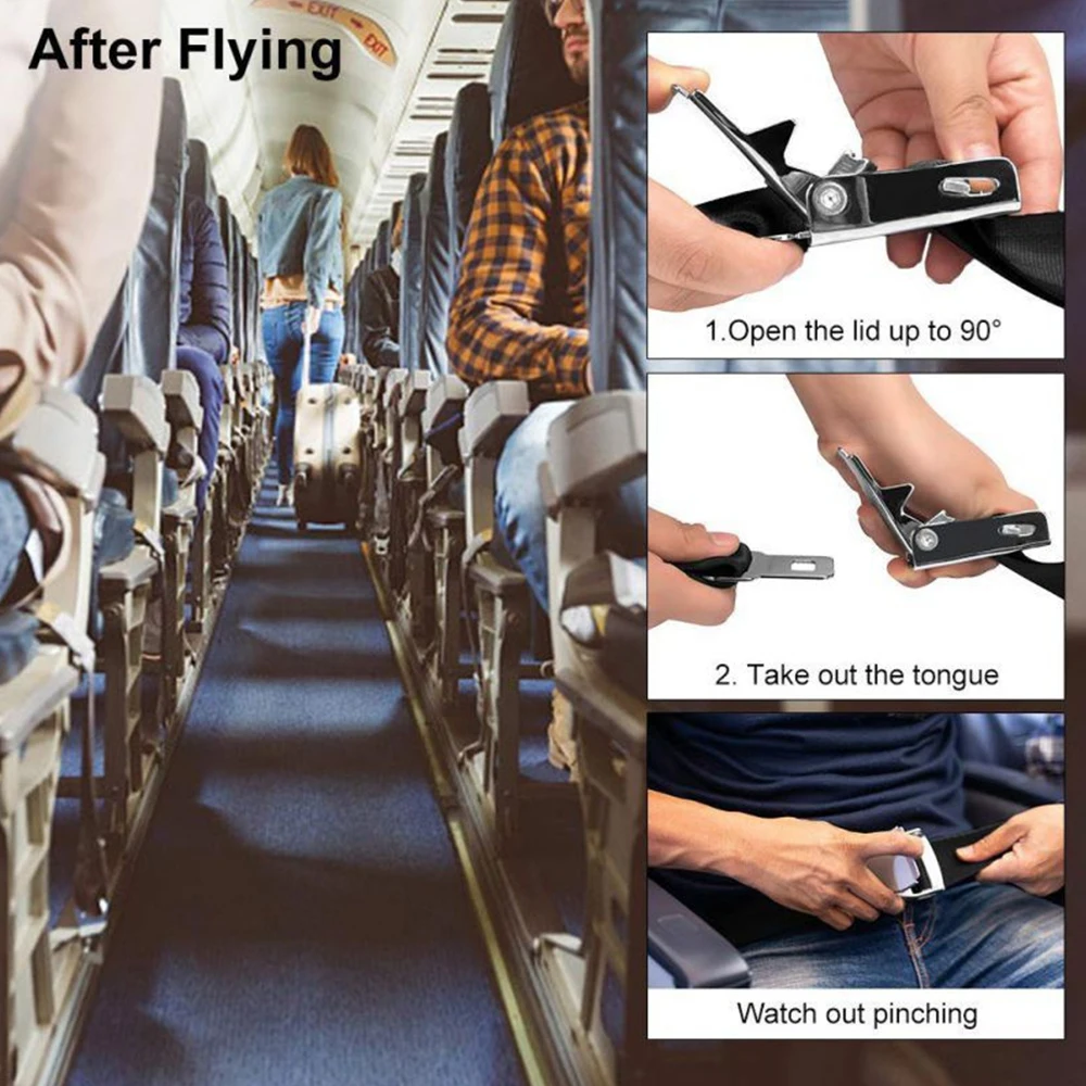 With Aircraft Buckle Kid Safety Travel Harness Extended Lengthened Car Seat Belt Extender Adjustable Car Seat Safety Belt