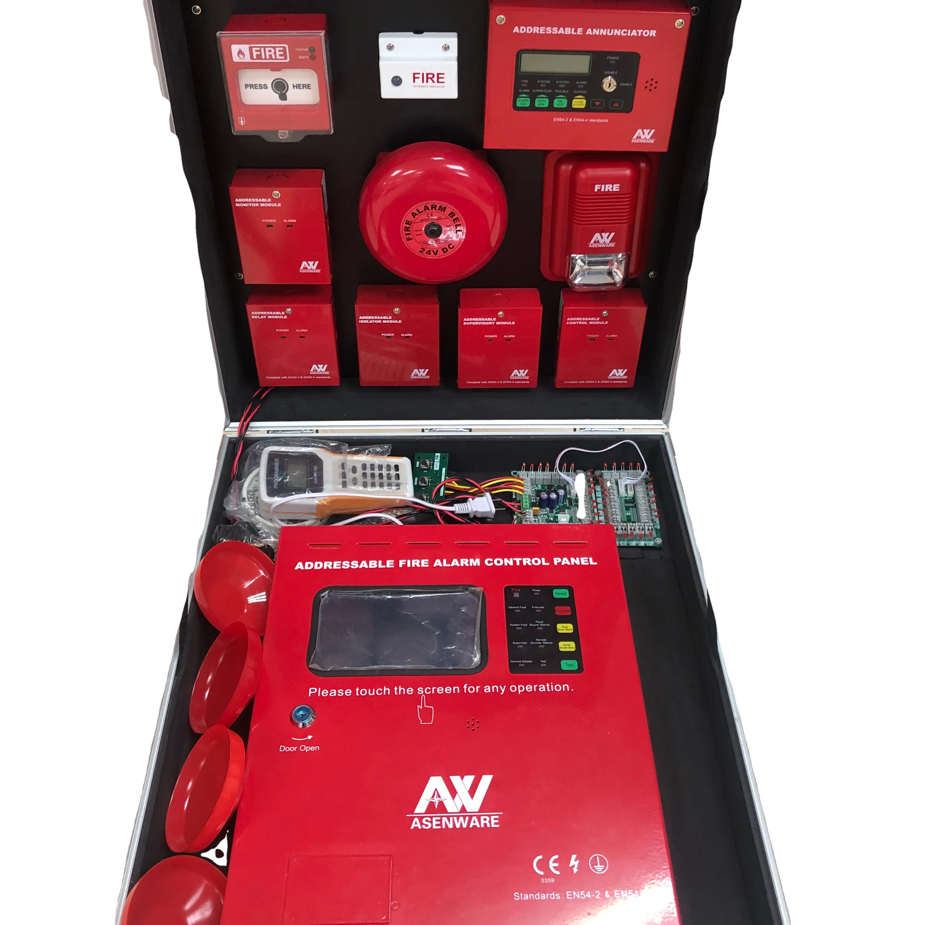 

Addressable Fire Alarm Control System Show Box Fire Alarm Control Panel