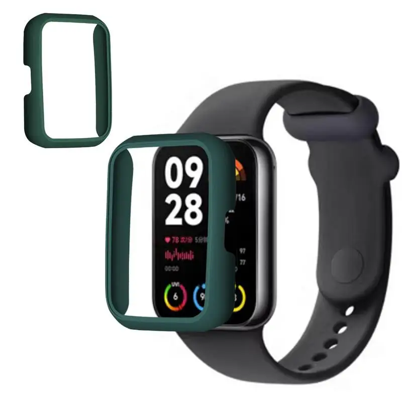 Band 8 Pro Fall Hard PC Displays chutz rahmen Stoßstangen abdeckung Smart Watch Abdeckung Hülse Rahmen Stoßstangen schutz Zubehör