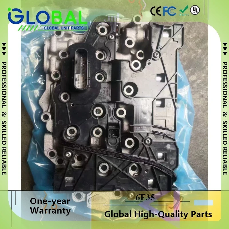

6F35 Valve Body With Solenoids And TCU Transmission Solenoid Suit For Ford Fusion Taurus Escape 2009-UP