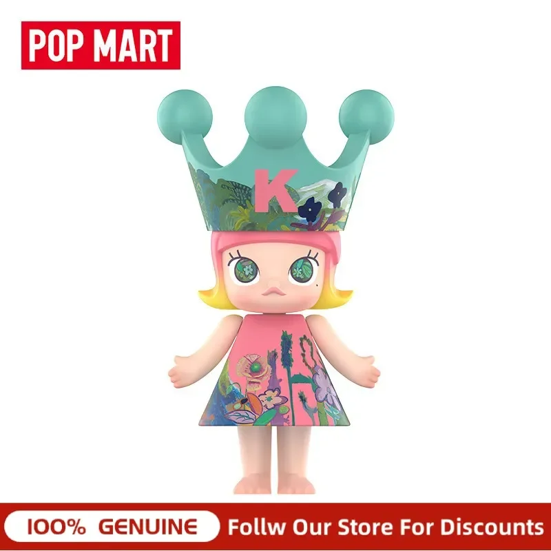 

New Genuine Pop Mart Mega Royal Molly 400% Childlike Heart 2026, Vinyl Collectible Figure Handmade Art Toy Holiday Gift For Fans