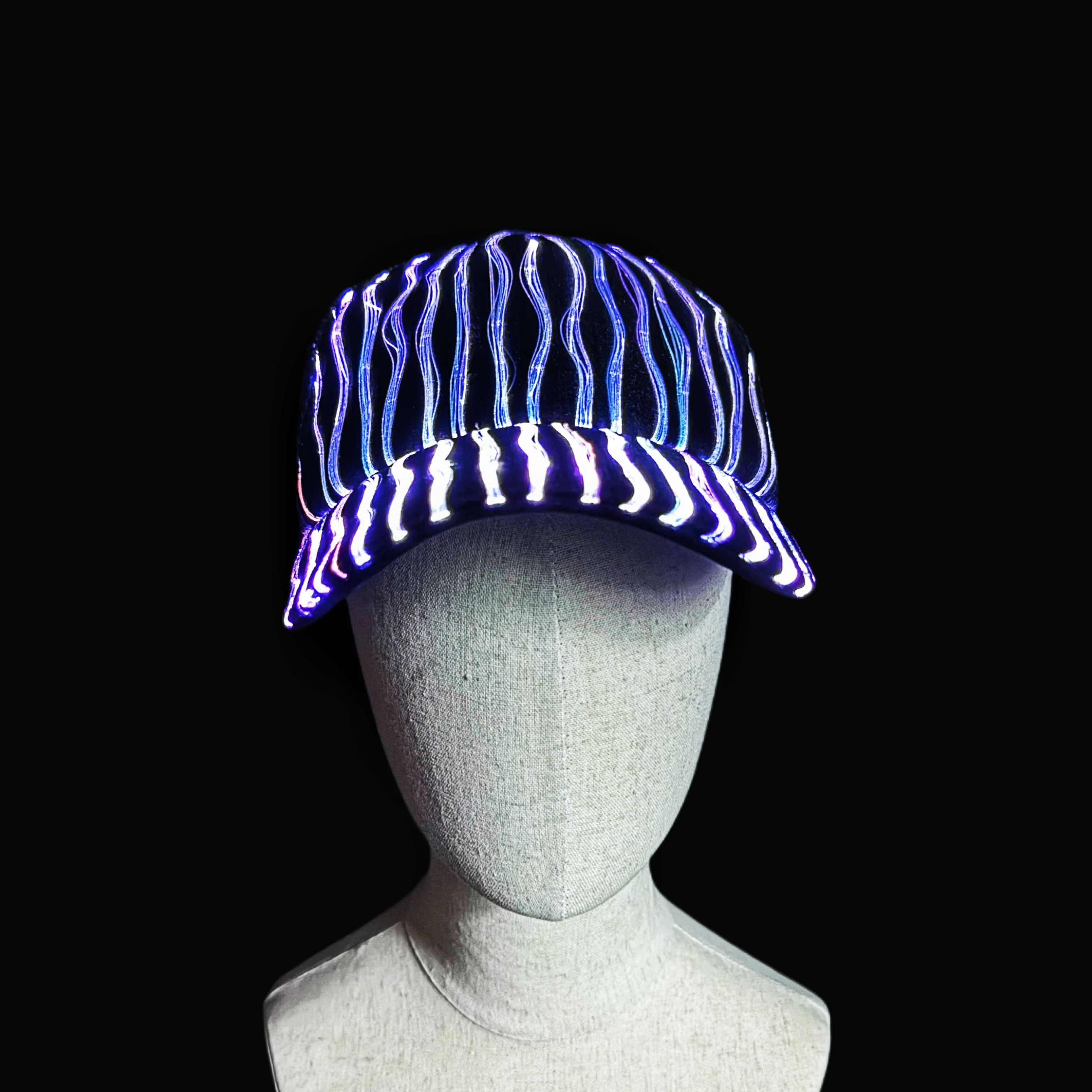 

Gift Idea LED Cap for Men Women Kids USB C Rechargeable LED Baseball Cap for Night Running