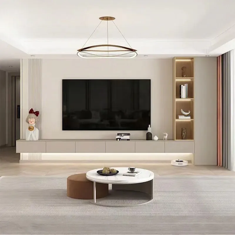 

Новый дизайн, деревянные 2 настенные полки, мебель для гостиной, деревянный шкаф, современный набор подставки для телевизора