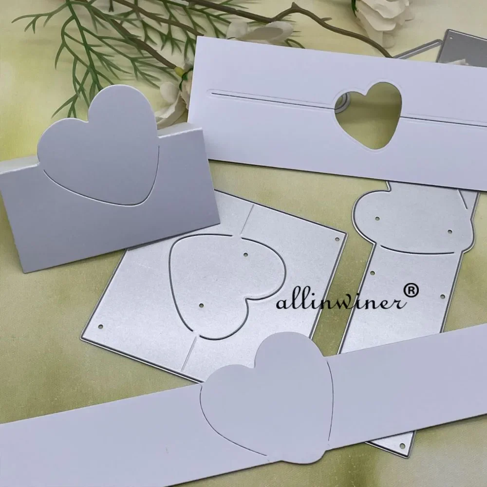 

Love stripe decoration DIY Craft Metal Cutting Die Scrapbook Embossed Paper Card Album Craft Template Stencil Dies