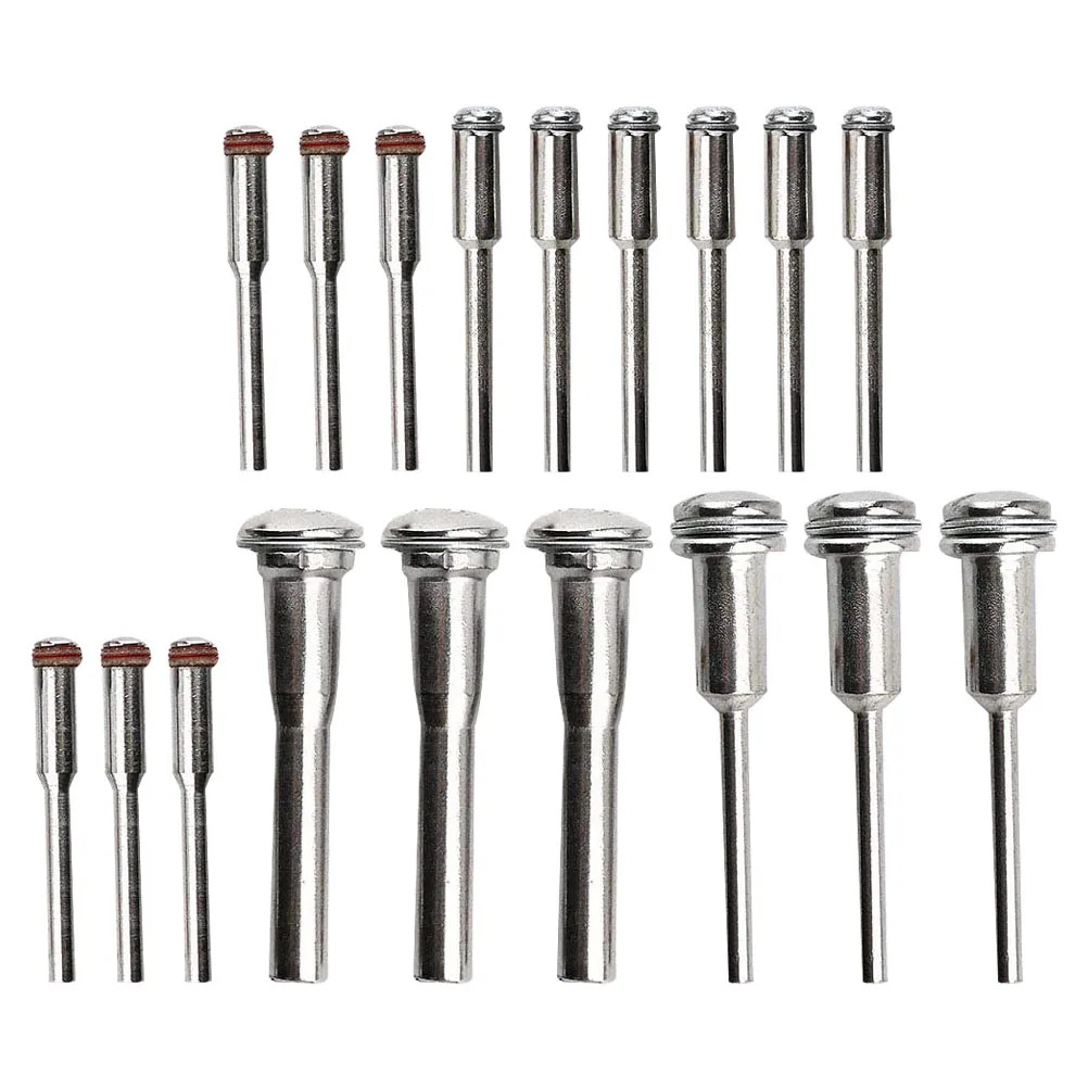 

26pcs Resin Cutting Discs High Speed Steel 3mm Screw Mandrel for Rotary Tools Grinding Deburring Metal NonMetal