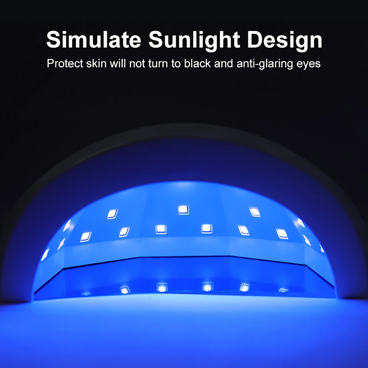 Sunone lâmpada uv profissional, 30 peças de contas de luz para unhas com 3 temporizadores, sensor automático infravermelho, acessórios para arte em unhas, placa removível